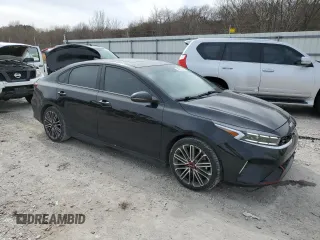 2022 Kia Forte GT with VIN 3KPF44AC0NE456173, listed as a Copart auction lot 48907565 with 36,508 mi miles and Salvage Title. Bid and sale history available at carsss.com. Image 4.