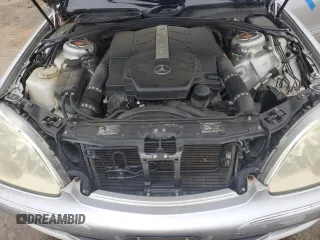 2004 Mercedes-Benz S-Class 4.3L with VIN WDBNG70J34A388195, listed as a Copart auction lot 44254255 with 0 mi miles and Salvage Title. Bid and sale history available at carsss.com. Image 11.