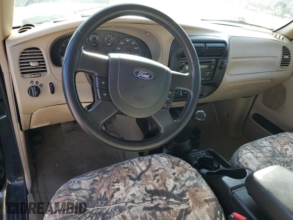 2005 Ford Ranger XLT with VIN 1FTYR44E95PA51534, listed as a Copart auction lot 75813064 with Not Provided miles and Salvage Title. Bid and sale history available at DreamBid. Image 8.