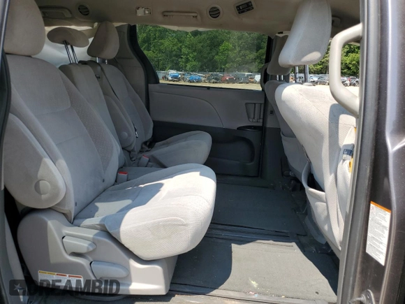 2015 Toyota Sienna LE AAS with VIN 5TDKK3DC9FS637144, listed as a Copart auction lot 59624495 with 151,681 mi miles and Salvage title. Bid and sale history available at DreamBid. Image 11.