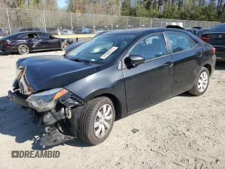 2016 Toyota Corolla L with VIN 2T1BURHE9GC718048, listed as a Copart auction lot 51994915 with 169,218 mi miles and Salvage Title. Bid and sale history available at DreamBid. Image 1.