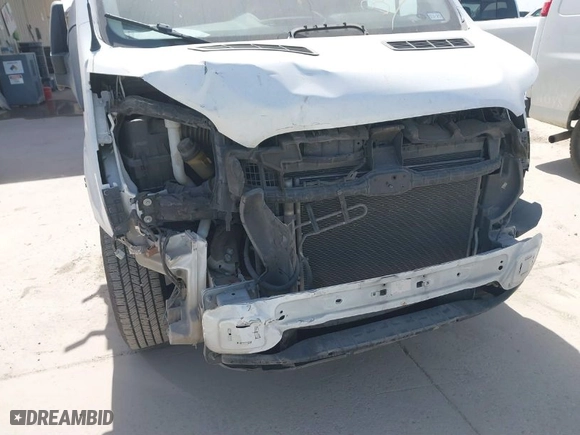 2019 Ford Transit Van with VIN 1FTYR1YM5KKA63379, listed as a IAAI auction lot 41817487 with 106,573 mi miles. Bid and sale history available at carsss.com. Image 6.