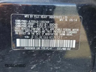 2014 Subaru Impreza Premium с VIN JF1GJAC66EH026327, выставлен на аукционе Copart как лот 47105085 с пробегом 229 036 миль миль и Списание • Salvage title. История ставок и продаж доступна на DreamBid. Изображение 13.