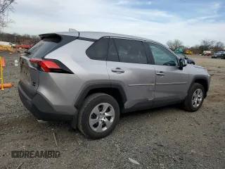 2023 Toyota RAV4 LE with VIN 2T3G1RFV2PC331995, listed as a Copart auction lot 49627305 with 22,591 mi miles and Salvage title. Bid and sale history available at DreamBid. Image 3.