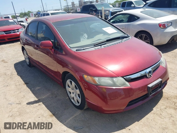 2006 Honda Civic LX with VIN 1HGFA16586L076039, listed as a IAAI auction lot 41979758 with 117,955 mi miles and . Bid and sale history available at DreamBid. Image 1.