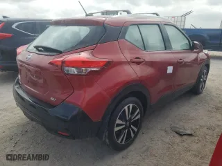 2018 Nissan Kicks SV with VIN 3N1CP5CU6JL538472, listed as a Copart auction lot 46195605 with 0 mi miles and Non Repairable. Bid and sale history available at carsss.com. Image 3.