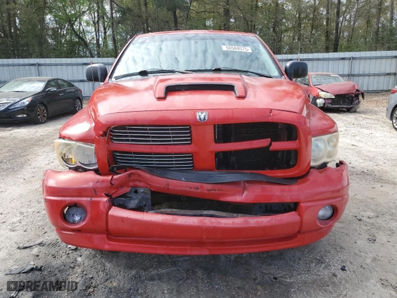 2005 Dodge Ram 1500 SLT with VIN 1D7HA18DX5J517925, listed as a Copart auction lot 50569575 with 184,431 mi miles and Salvage Title. Bid and sale history available at carsss.com. Image 5.