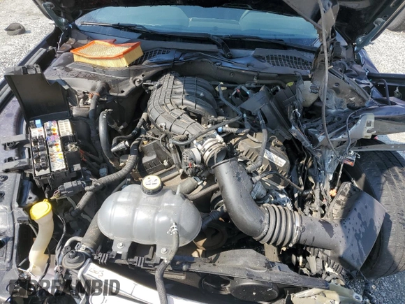 2015 Ford Mustang V6 with VIN 1FA6P8AM1F5402309, listed as a Copart auction lot 59328295 with 186,324 mi miles and Salvage title. Bid and sale history available at DreamBid. Image 11.