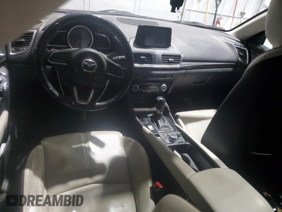 2018 Mazda 3 Grand Touring with VIN 3MZBN1W36JM217890, listed as a Copart auction lot 45745375 with 81,797 mi miles and Salvage Title. Bid and sale history available at carsss.com. Image 8.