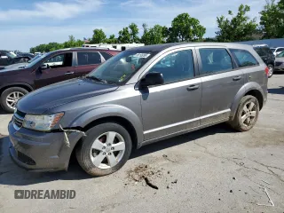 2013 Dodge Journey American Value z VIN 3C4PDCAB7DT547571, wystawiony jako Copart lot #58155265 z przebiegiem 111 613 mil mil oraz Czysty tytuł • Clean title. Historia ofert i sprzedaży dostępna na DreamBid. Obrazek 1.