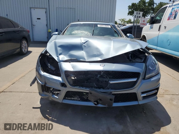 2014 Mercedes-Benz SLK 250 with VIN WDDPK4HA4EF088283, listed as a Copart auction lot 55073085 with 42,565 mi miles and Salvage title. Bid and sale history available at DreamBid. Image 5.
