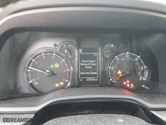 2024 Toyota 4Runner SR5 Premium with VIN JTENU5JR5R6221832, listed as a Copart auction lot 49089625 with 22,929 mi miles and Salvage Title. Bid and sale history available at carsss.com. Image 9.