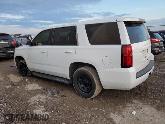 2019 Chevrolet Tahoe Commercial with VIN 1GNLCDEC2KR241479, listed as a Copart auction lot 83676744 with 104,092 mi miles and Salvage title. Bid and sale history available at DreamBid. Image 2.