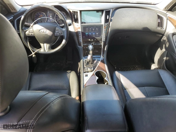 2014 Infiniti Q50 Hybrid Sport with VIN JN1AV7AR0EM701202, listed as a Copart auction lot 76961254 with 178,423 mi miles and Salvage Title. Bid and sale history available at carsss.com. Image 8.