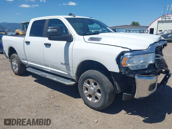 2024 Ram 2500 Big Horn with VIN 3C6UR5DJXRG275902, listed as a IAAI auction lot 42663645 with 29,066 mi miles and . Bid and sale history available at DreamBid. Image 1.
