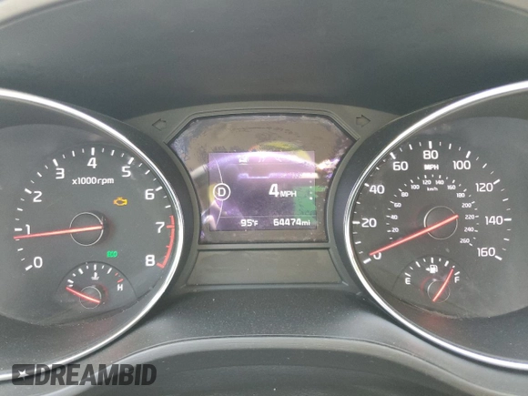 2018 Kia Sedona LX with VIN KNDMB5C10J6357318, listed as a Copart auction lot 54862705 with 64,474 mi miles and Salvage Title. Bid and sale history available at DreamBid. Image 9.