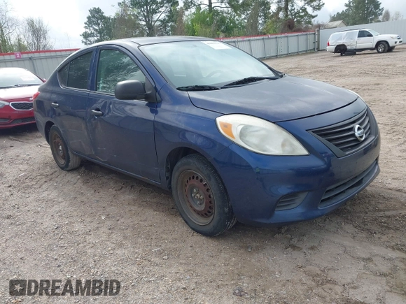 2014 Nissan Versa SV with VIN 3N1CN7AP6EL852207, listed as a IAAI auction lot 41861717 with 143,826 mi miles and . Bid and sale history available at carsss.com. Image 1.