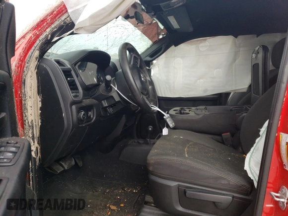 2021 Ram 2500 Tradesman with VIN 3C6UR5CL3MG509955, listed as a Copart auction lot 48701105 with 134,225 mi miles and Salvage Title. Bid and sale history available at carsss.com. Image 7.