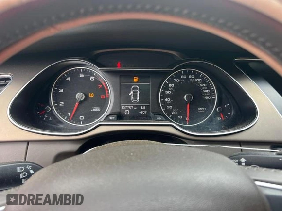 2013 Audi A4 Premium with VIN WAUBFAFL0DN036100, listed as a Copart auction lot 59187055 with 137,000 mi miles and Clean title. Bid and sale history available at DreamBid. Image 8.
