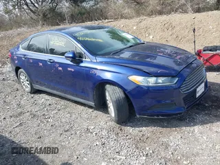 2016 Ford Fusion S z VIN 3FA6P0G76GR262100, wystawiony jako IAAI lot #41863739 z przebiegiem 57 366 mil mil oraz . Historia ofert i sprzedaży dostępna na DreamBid. Obrazek 1.