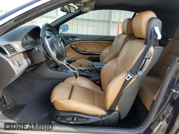 2003 BMW 3 Series 330Ci with VIN WBABS53423JU98101, listed as a Copart auction lot 85335144 with 106,581 mi miles and Salvage Title. Bid and sale history available at carsss.com. Image 7.