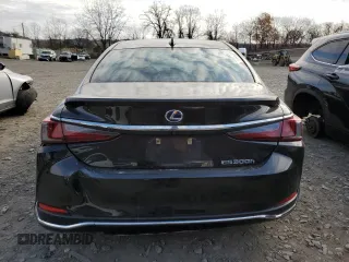 2022 Lexus ES 300h Luxury with VIN 58AEA1C11NU013518, listed as a Copart auction lot 80817474 with 70,352 mi miles and Salvage title. Bid and sale history available at DreamBid. Image 6.