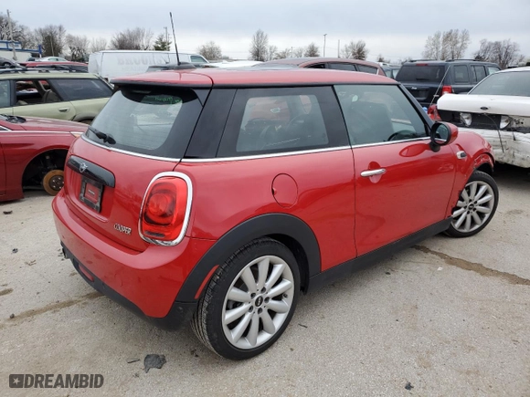 2021 MINI Hardtop 2 Door Cooper with VIN WMWXR3C07M2N12847, listed as a Copart auction lot 38071464 with 16,786 mi miles and Salvage Title. Bid and sale history available at carsss.com. Image 3.