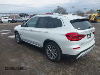 2019 BMW X3 xDrive30i with VIN 5UXTR9C5XKLE17238, listed as a IAAI auction lot 42030258 with 48,192 mi miles. Bid and sale history available at carsss.com. Image 3.