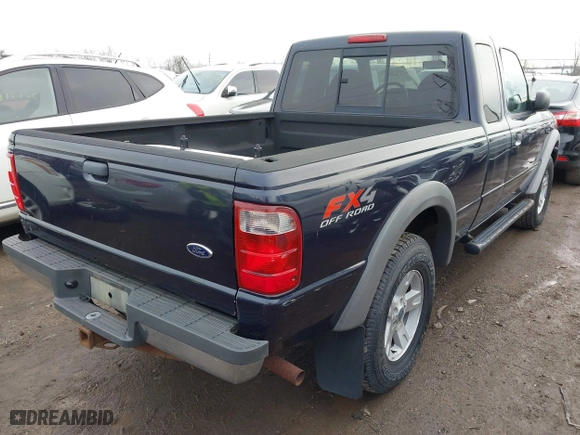 2003 Ford Ranger XL Fleet with VIN 1FTZR45E73TA36134, listed as a IAAI auction lot 41879957 with 152,882 mi miles. Bid and sale history available at carsss.com. Image 4.