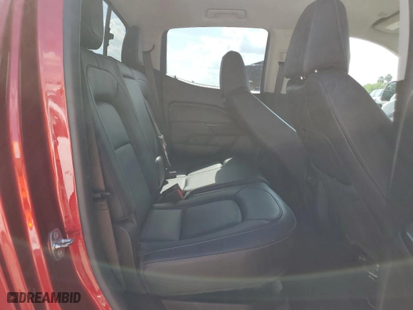 2021 Chevrolet Colorado 2WD Z71 with VIN 1GCGSDEN8M1222192, listed as a Copart auction lot 67338574 with 77,941 mi miles and Salvage Title. Bid and sale history available at carsss.com. Image 10.