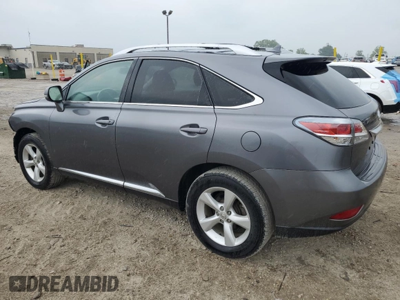 2013 Lexus RX 350 with VIN JTJZK1BA5D2008020, listed as a Copart auction lot 58729005 with 110,216 mi miles and Salvage title. Bid and sale history available at DreamBid. Image 2.