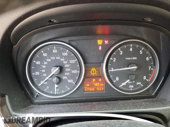 2013 BMW 3 Series 328i with VIN WBADW3C58DJ526155, listed as a Copart auction lot 48700325 with 77,356 mi miles and Clean Title. Bid and sale history available at carsss.com. Image 9.