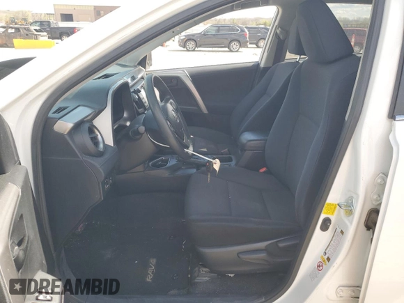 2016 Toyota RAV4 LE with VIN JTMZFREVXGD080960, listed as a Copart auction lot 52715025 with 0 mi miles and Salvage Title. Bid and sale history available at carsss.com. Image 7.