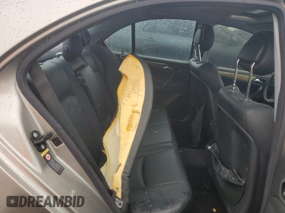 2004 Mercedes-Benz C 320 with VIN WDBRF64J44F512132, listed as a Copart auction lot 45532205 with 151,645 mi miles and Salvage Title. Bid and sale history available at DreamBid. Image 10.