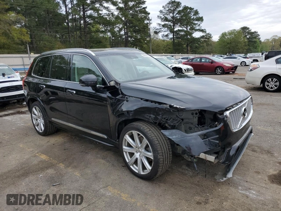 2019 Volvo XC90 Inscription with VIN YV4A22PL5K1425654, listed as a Copart auction lot 49868085 with 91,099 mi miles and Salvage Title. Bid and sale history available at DreamBid. Image 4.