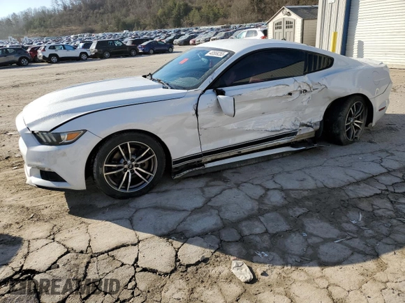 2016 Ford Mustang EcoBoost z VIN 1FA6P8TH0G5243879, wystawiony jako Copart lot #48569255 z przebiegiem 147 524 mil mil oraz Szkoda całkowita • Salvage title. Historia ofert i sprzedaży dostępna na DreamBid. Obrazek 1.
