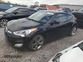 2012 Hyundai Veloster w/Red Int with VIN KMHTC6AD6CU026250, listed as a Copart auction lot 73139464 with 215,374 mi miles and Clean title. Bid and sale history available at DreamBid. Image 1.