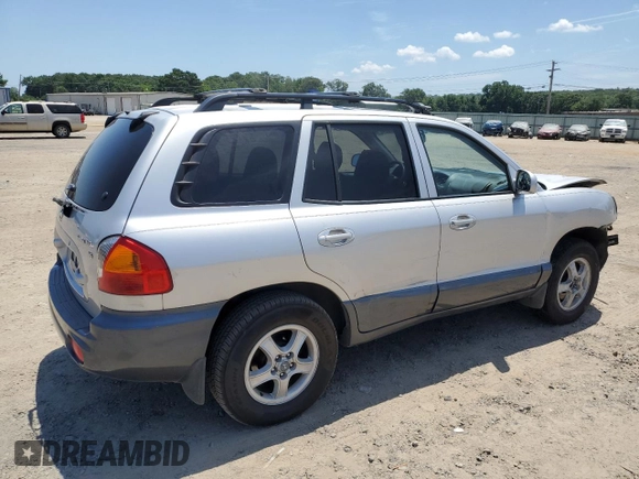 2002 Hyundai Santa Fe GLS with VIN KM8SC13D42U334401, listed as a Copart auction lot 60467854 with 187,404 mi miles and Salvage Title. Bid and sale history available at carsss.com. Image 3.