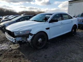 2018 Ford Police Interceptor with VIN 1FAHP2MK9JG128158, listed as a Copart auction lot 82578064 with 105,461 mi miles and Salvage title. Bid and sale history available at DreamBid. Image 1.