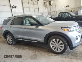 2023 Ford Explorer Limited with VIN 1FMSK8FHXPGB97304, listed as a Copart auction lot 48733905 with 34,721 mi miles and Salvage Title. Bid and sale history available at carsss.com. Image 4.