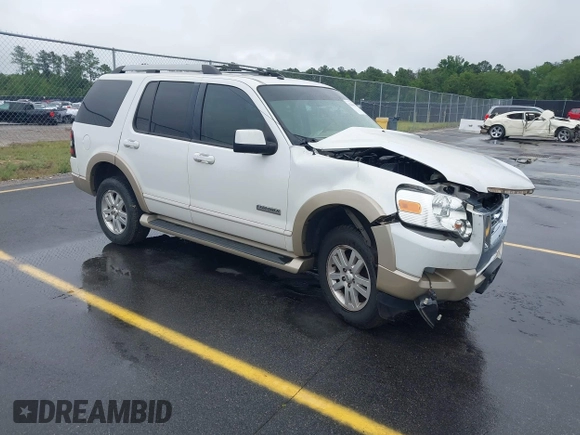 2007 Ford Explorer Eddie Bauer z VIN 1FMEU74EX7UB39530, wystawiony jako IAAI lot #42336162 z przebiegiem 191 848 mil mil oraz . Historia ofert i sprzedaży dostępna na DreamBid. Obrazek 1.