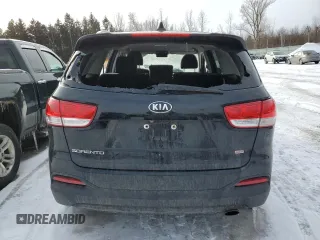 2018 Kia Sorento LX with VIN 5XYPG4A31JG408206, listed as a Copart auction lot 43334625 with 79,963 mi miles and Salvage Title. Bid and sale history available at carsss.com. Image 6.