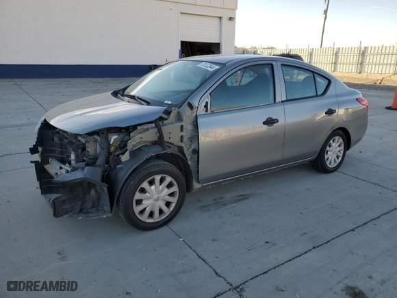 2014 Nissan Versa S Plus with VIN 3N1CN7AP4EL831632, listed as a Copart auction lot 79132644 with 151,573 mi miles and Salvage Title. Bid and sale history available at carsss.com. Image 1.