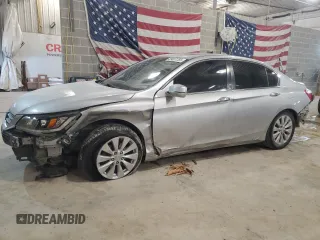 2015 Honda Accord EX-L с VIN 1HGCR2F86FA033827, выставлен на аукционе Copart как лот 89007255 с пробегом 205 834 миль миль и Списание • Salvage title. История ставок и продаж доступна на DreamBid. Изображение 1.
