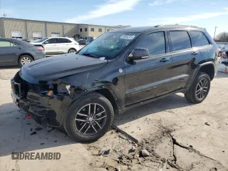 2017 Jeep Grand Cherokee Trailhawk with VIN 1C4RJFLT9HC719626, listed as a Copart auction lot 88864315 with 73,001 mi miles and Salvage title. Bid and sale history available at DreamBid. Image 1.