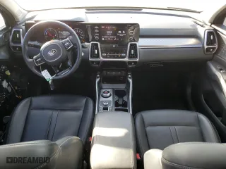 2021 Kia Sorento Hybrid S with VIN KNDRG4LG3M5061256, listed as a Copart auction lot 84225294 with 36,649 mi miles and Salvage Title. Bid and sale history available at carsss.com. Image 8.