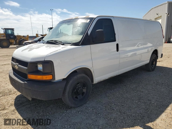 2007 Chevrolet Express Cargo with VIN 1GCGG29U571145289, listed as a Copart auction lot 63763715 with 383,234 mi miles and Clean title. Bid and sale history available at DreamBid. Image 1.