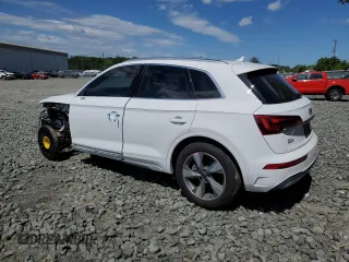 2024 Audi Q5 Premium with VIN WA1ABAFY2R2150639, listed as a Copart auction lot 57469535 with 6,557 mi miles and Salvage title. Bid and sale history available at DreamBid. Image 2.