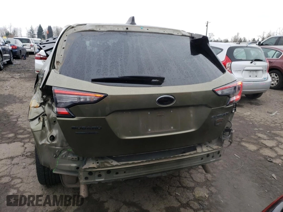 2022 Subaru Outback Wilderness with VIN 4S4BTGUD4N3148742, listed as a Copart auction lot 89109565 with 41,938 mi miles and Salvage Title. Bid and sale history available at DreamBid. Image 6.