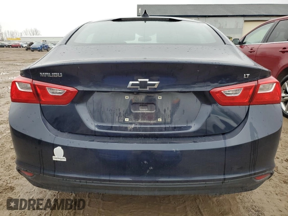 2018 Chevrolet Malibu LT with VIN 1G1ZD5ST2JF256762, listed as a Copart auction lot 81047274 with 134,345 mi miles and Salvage Title. Bid and sale history available at DreamBid. Image 6.